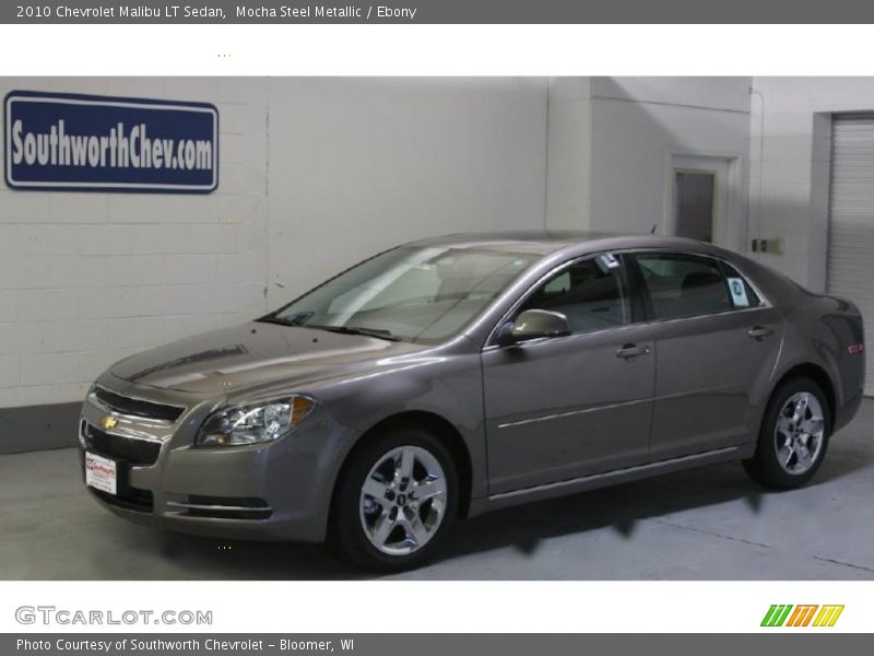 Mocha Steel Metallic / Ebony 2010 Chevrolet Malibu LT Sedan