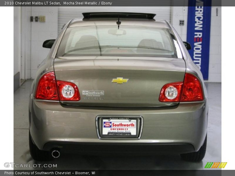 Mocha Steel Metallic / Ebony 2010 Chevrolet Malibu LT Sedan