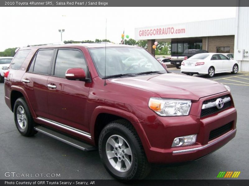 Salsa Red Pearl / Sand Beige 2010 Toyota 4Runner SR5