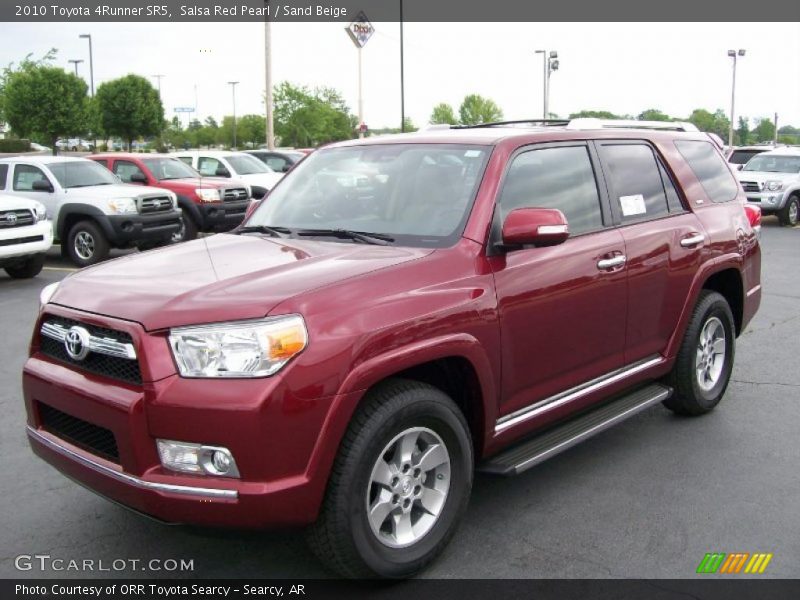 Salsa Red Pearl / Sand Beige 2010 Toyota 4Runner SR5
