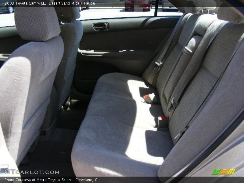 Desert Sand Mica / Taupe 2003 Toyota Camry LE
