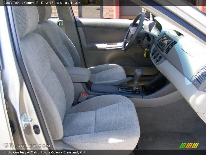 Desert Sand Mica / Taupe 2003 Toyota Camry LE
