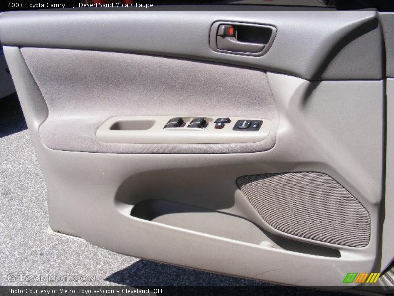 Desert Sand Mica / Taupe 2003 Toyota Camry LE