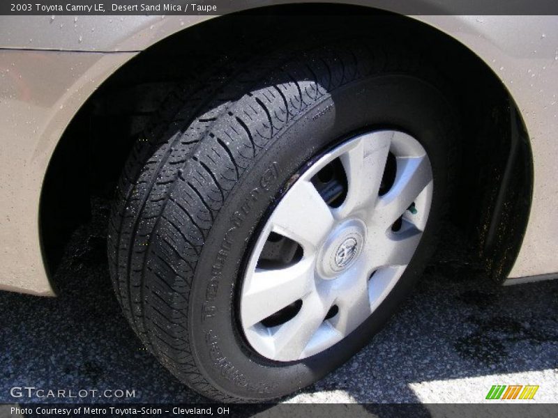 Desert Sand Mica / Taupe 2003 Toyota Camry LE