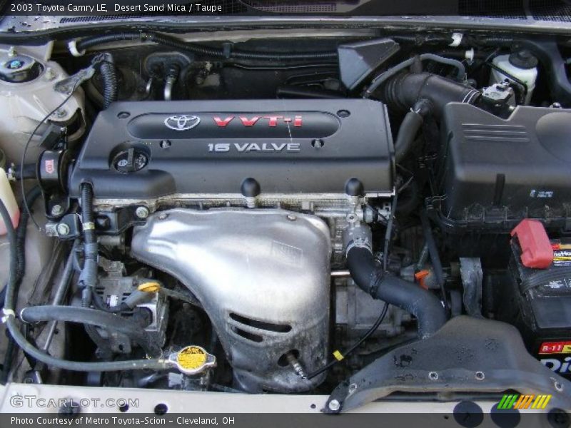 Desert Sand Mica / Taupe 2003 Toyota Camry LE