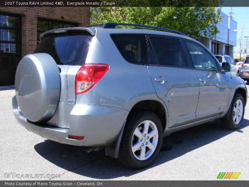 Everglade Metallic / Taupe 2007 Toyota RAV4 Limited 4WD
