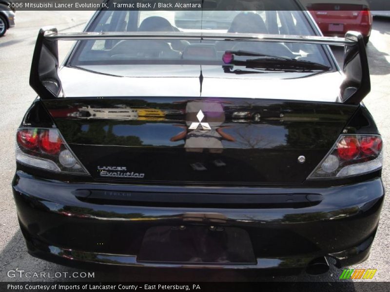 Tarmac Black / Black Alcantara 2006 Mitsubishi Lancer Evolution IX