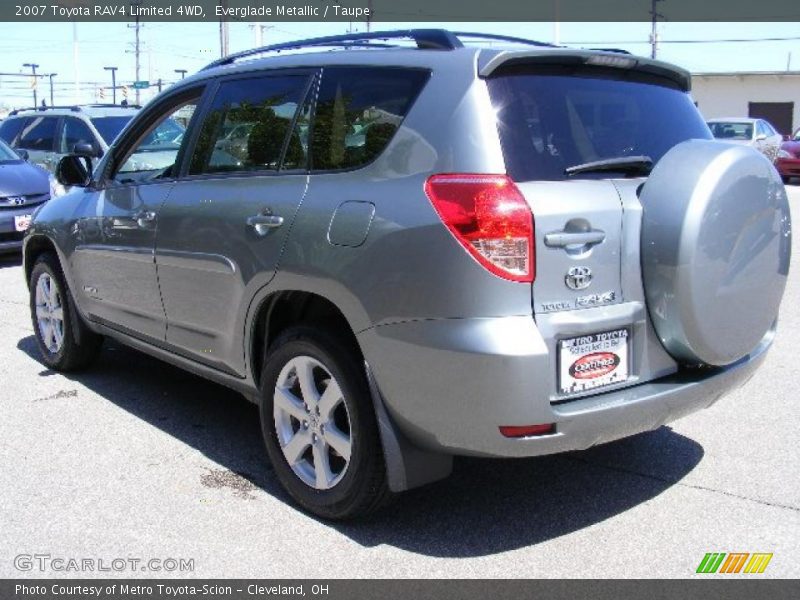 Everglade Metallic / Taupe 2007 Toyota RAV4 Limited 4WD