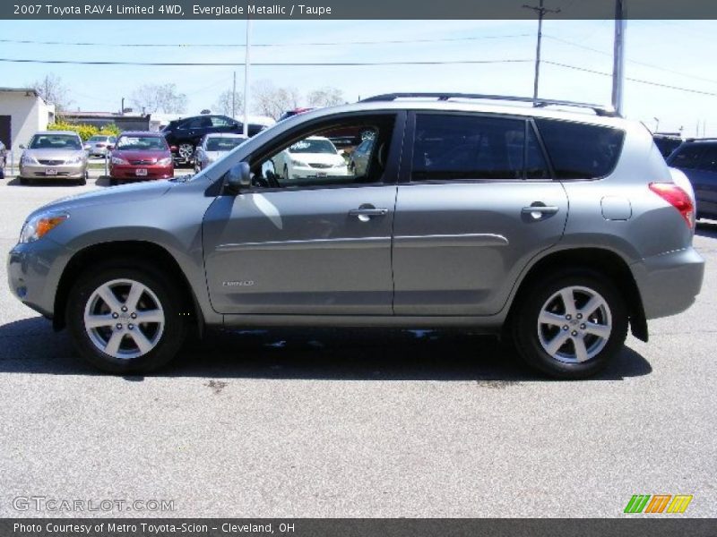 Everglade Metallic / Taupe 2007 Toyota RAV4 Limited 4WD