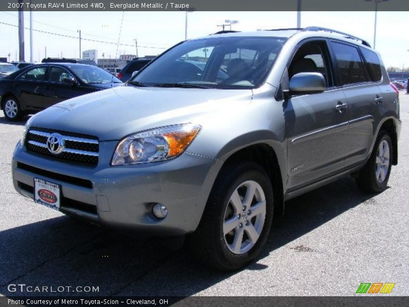 Everglade Metallic / Taupe 2007 Toyota RAV4 Limited 4WD
