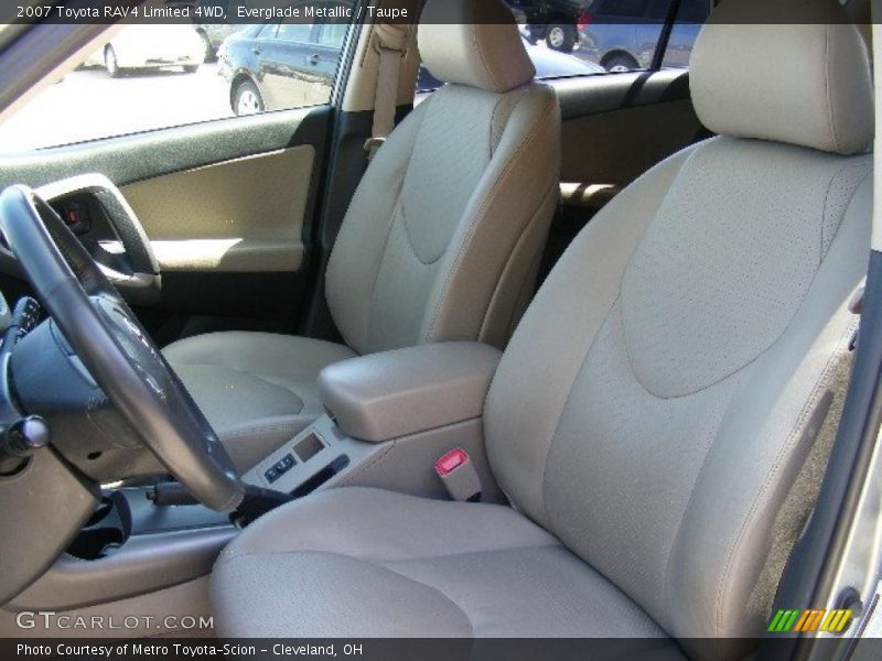 Everglade Metallic / Taupe 2007 Toyota RAV4 Limited 4WD