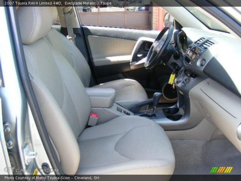 Everglade Metallic / Taupe 2007 Toyota RAV4 Limited 4WD
