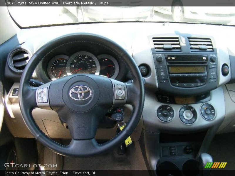 Everglade Metallic / Taupe 2007 Toyota RAV4 Limited 4WD