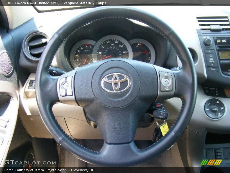 Everglade Metallic / Taupe 2007 Toyota RAV4 Limited 4WD