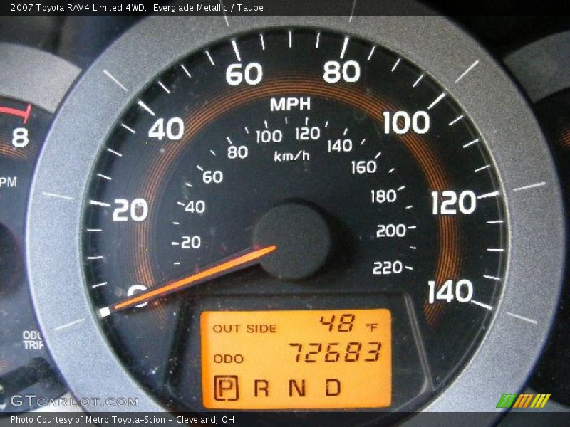 Everglade Metallic / Taupe 2007 Toyota RAV4 Limited 4WD