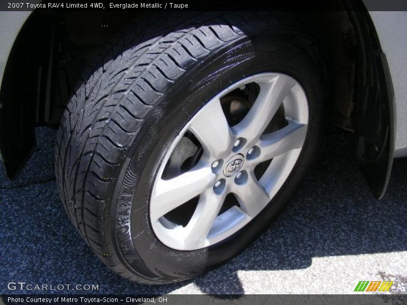 Everglade Metallic / Taupe 2007 Toyota RAV4 Limited 4WD