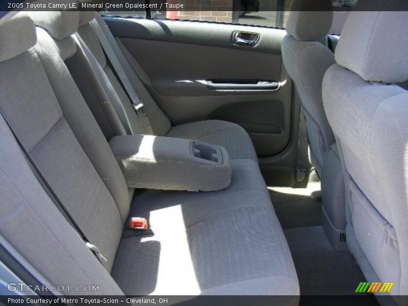 Mineral Green Opalescent / Taupe 2005 Toyota Camry LE