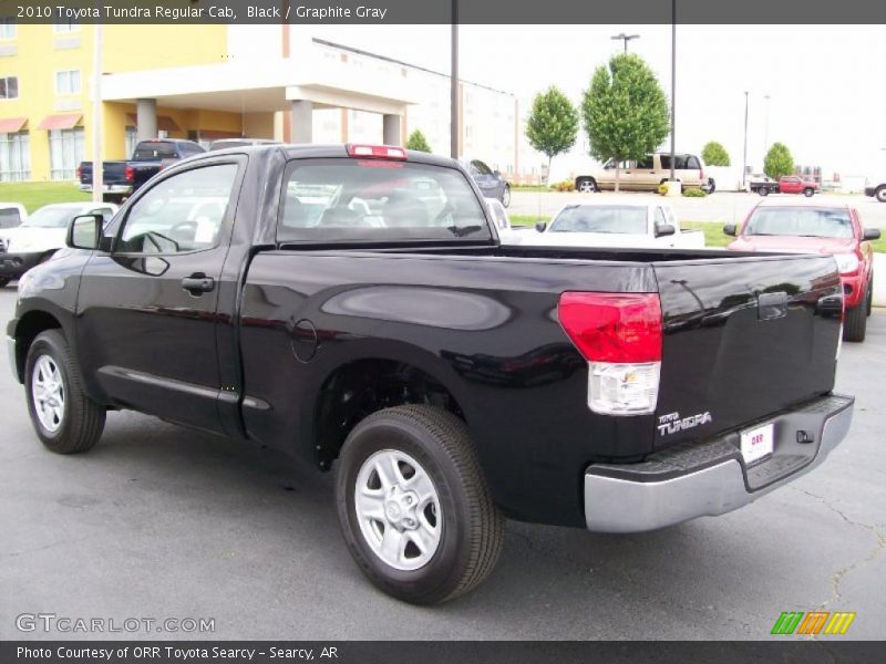 Black / Graphite Gray 2010 Toyota Tundra Regular Cab