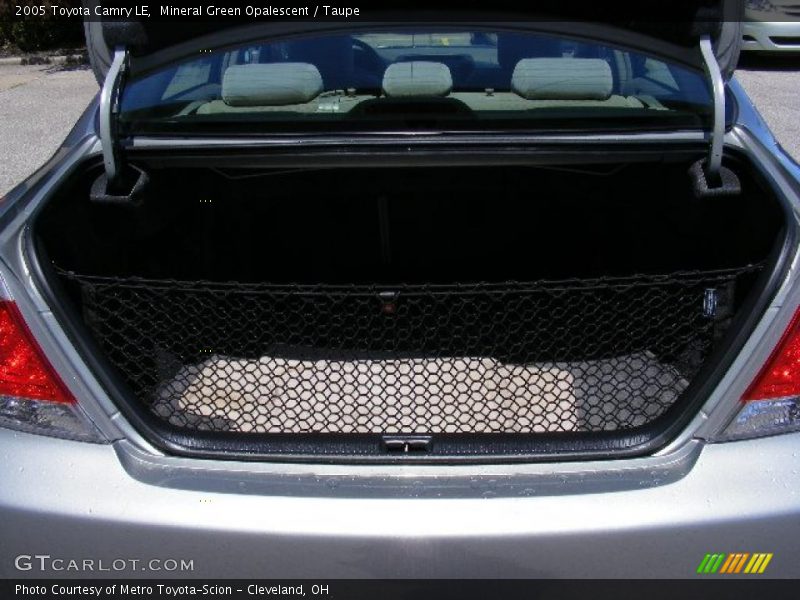 Mineral Green Opalescent / Taupe 2005 Toyota Camry LE