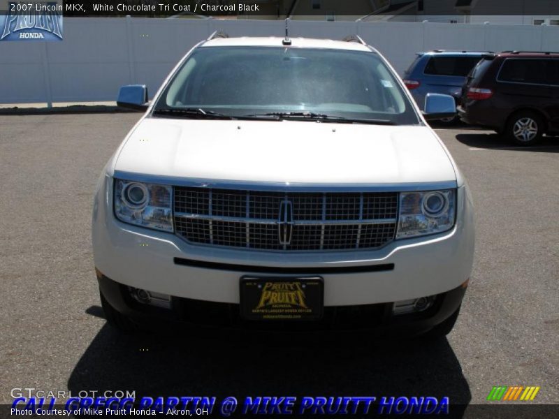 White Chocolate Tri Coat / Charcoal Black 2007 Lincoln MKX