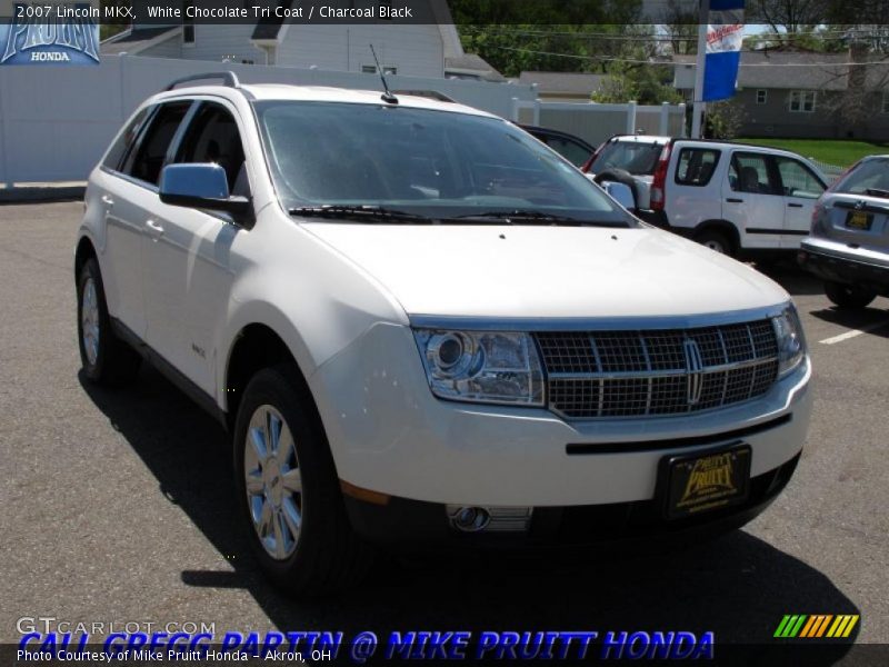 White Chocolate Tri Coat / Charcoal Black 2007 Lincoln MKX