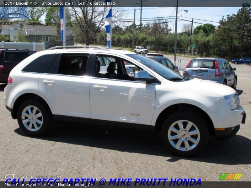 White Chocolate Tri Coat / Charcoal Black 2007 Lincoln MKX