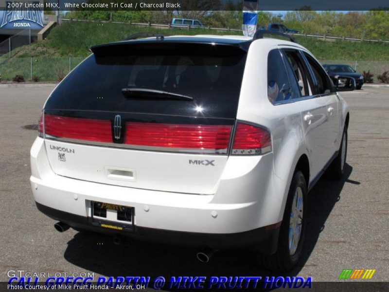 White Chocolate Tri Coat / Charcoal Black 2007 Lincoln MKX
