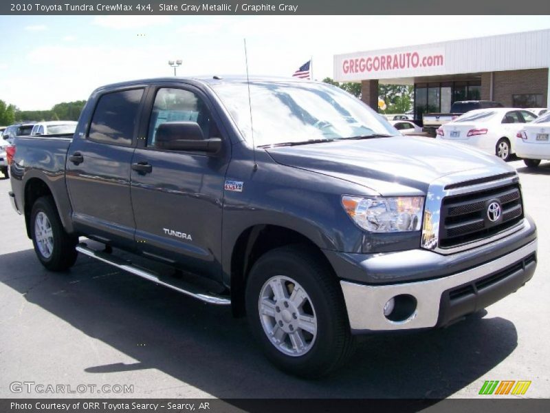 Slate Gray Metallic / Graphite Gray 2010 Toyota Tundra CrewMax 4x4