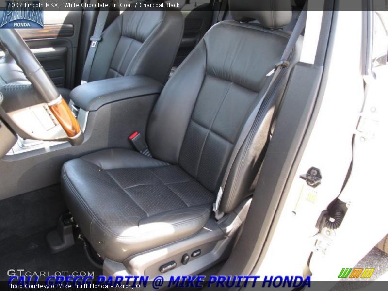 White Chocolate Tri Coat / Charcoal Black 2007 Lincoln MKX