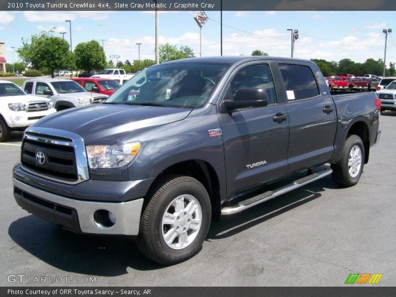 Slate Gray Metallic / Graphite Gray 2010 Toyota Tundra CrewMax 4x4