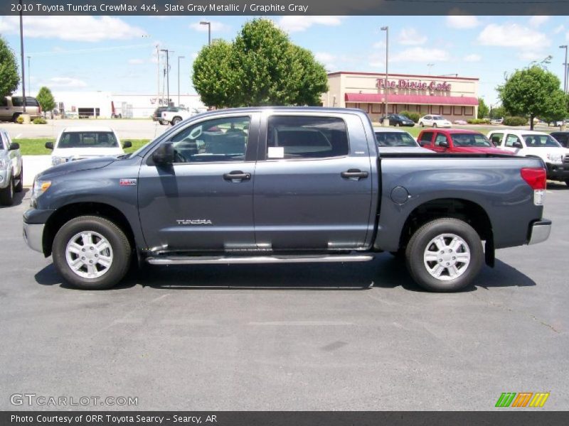 Slate Gray Metallic / Graphite Gray 2010 Toyota Tundra CrewMax 4x4