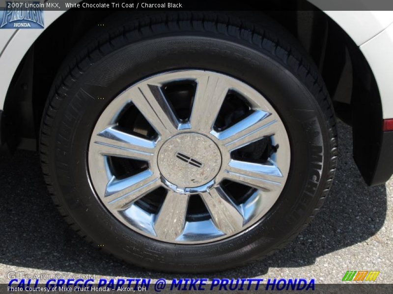 White Chocolate Tri Coat / Charcoal Black 2007 Lincoln MKX
