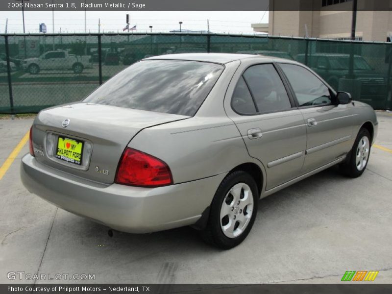 Radium Metallic / Sage 2006 Nissan Sentra 1.8