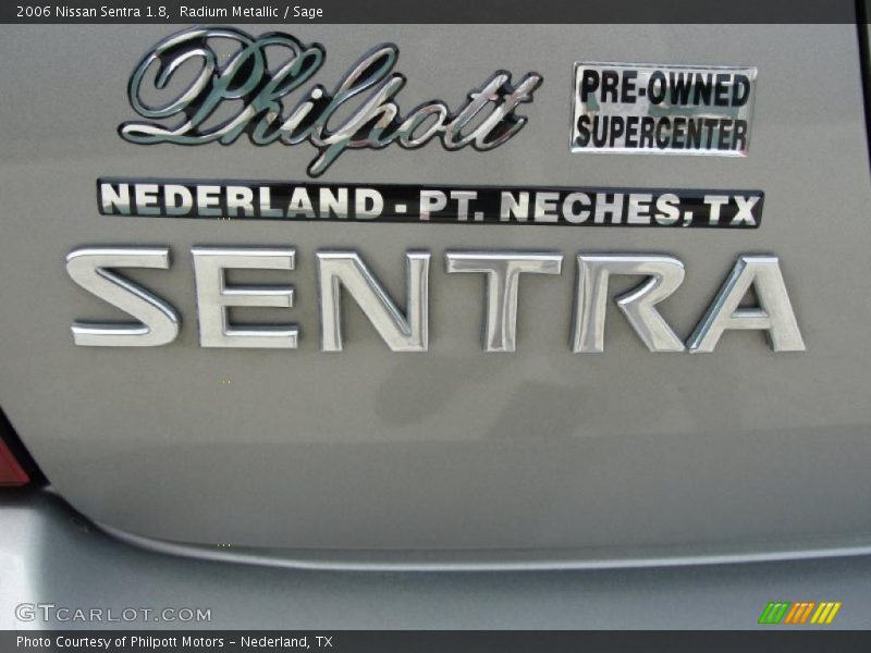 Radium Metallic / Sage 2006 Nissan Sentra 1.8