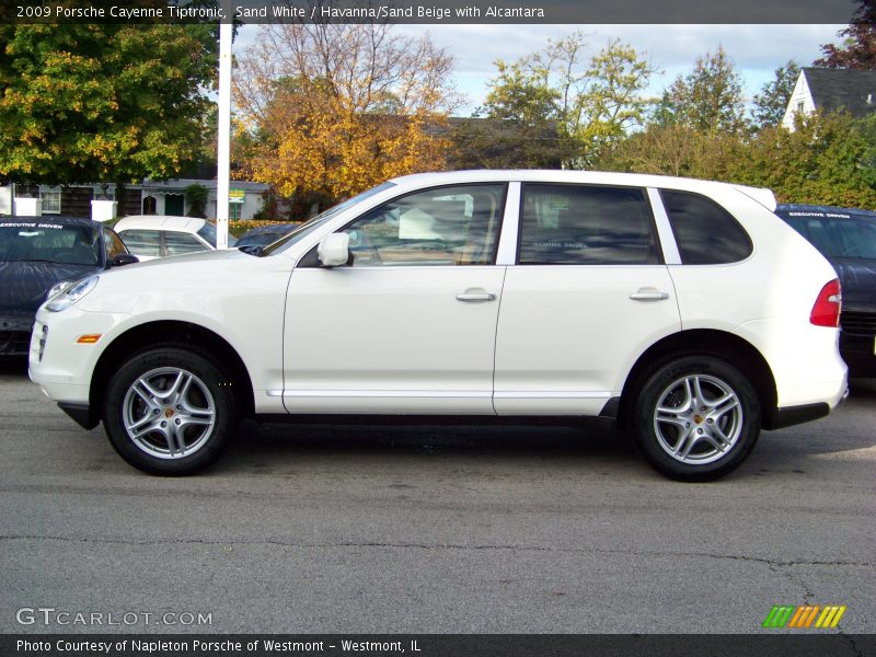 Sand White / Havanna/Sand Beige with Alcantara 2009 Porsche Cayenne Tiptronic