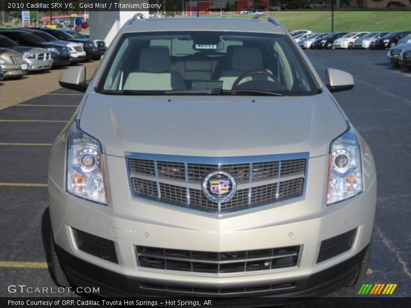 Gold Mist / Titanium/Ebony 2010 Cadillac SRX V6