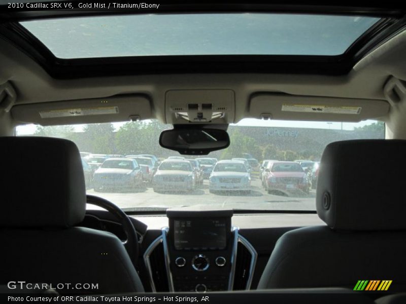 Gold Mist / Titanium/Ebony 2010 Cadillac SRX V6