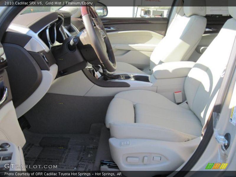 Gold Mist / Titanium/Ebony 2010 Cadillac SRX V6