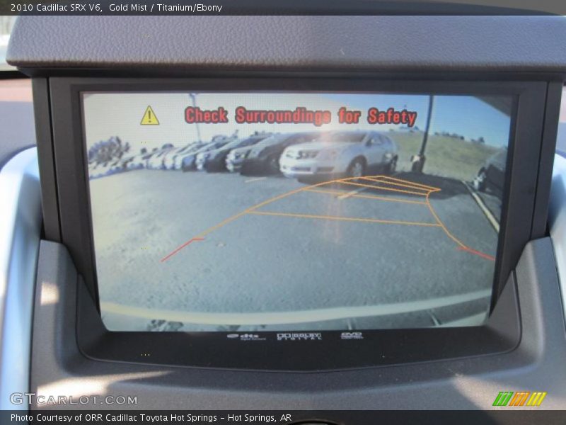 Gold Mist / Titanium/Ebony 2010 Cadillac SRX V6