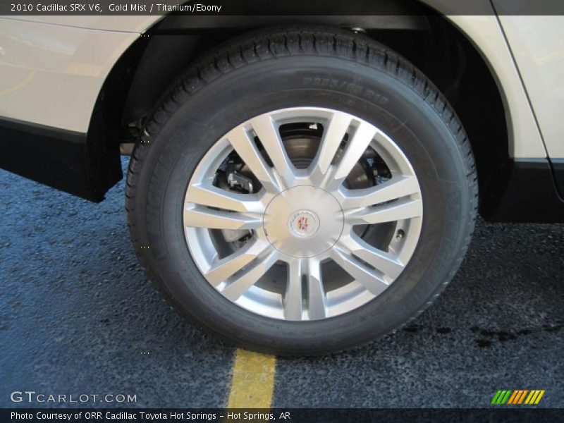 Gold Mist / Titanium/Ebony 2010 Cadillac SRX V6