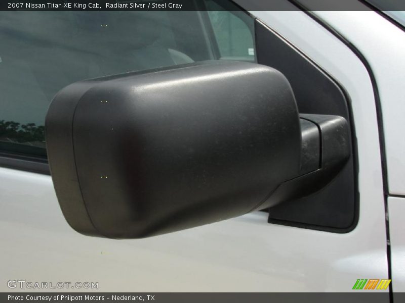 Radiant Silver / Steel Gray 2007 Nissan Titan XE King Cab