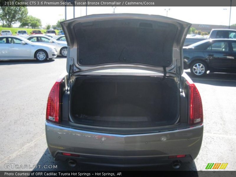 Tuscan Bronze ChromaFlair / Cashmere/Cocoa 2010 Cadillac CTS 3.6 Premium Sedan