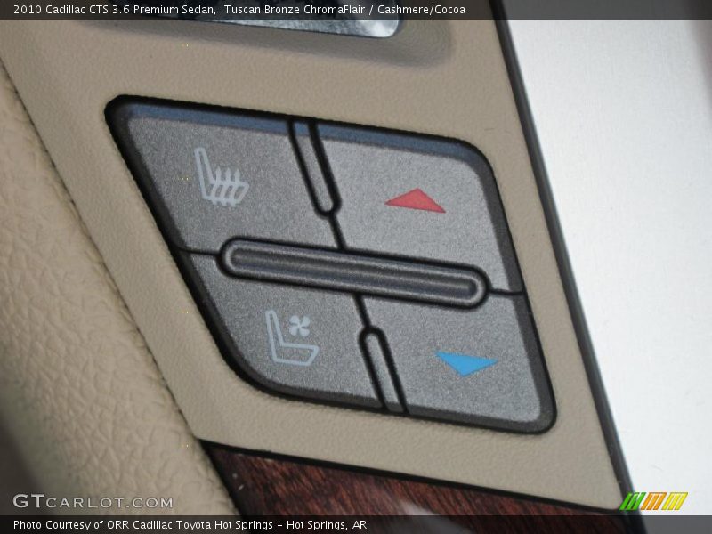 Tuscan Bronze ChromaFlair / Cashmere/Cocoa 2010 Cadillac CTS 3.6 Premium Sedan