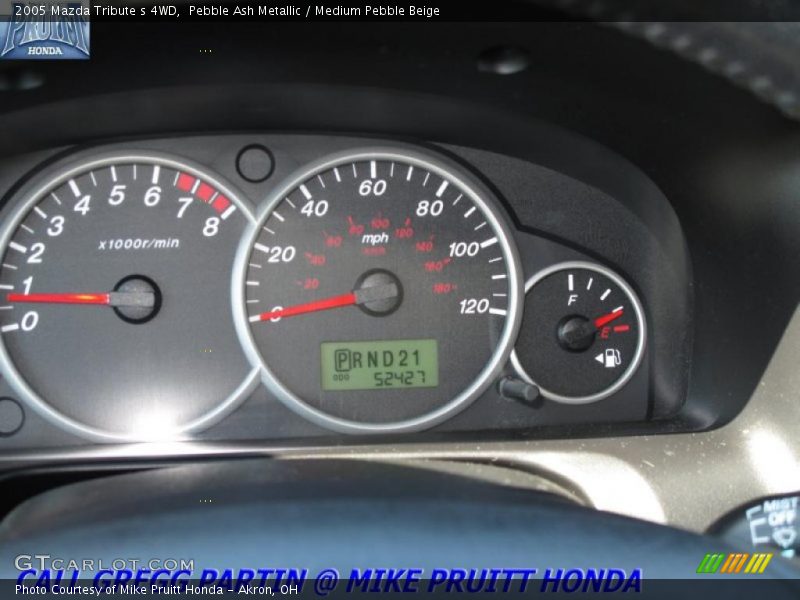 Pebble Ash Metallic / Medium Pebble Beige 2005 Mazda Tribute s 4WD