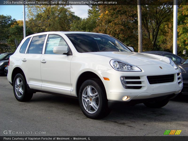 Sand White / Havanna/Sand Beige with Alcantara 2009 Porsche Cayenne Tiptronic