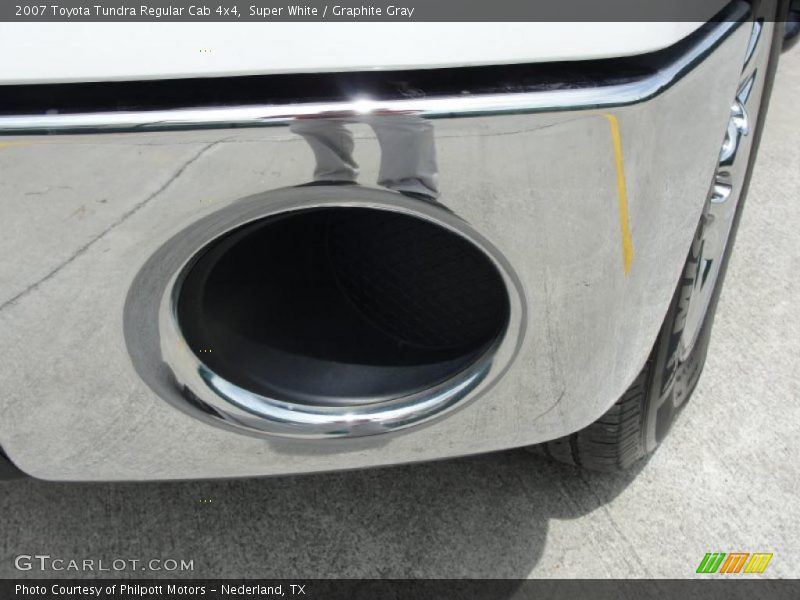 Super White / Graphite Gray 2007 Toyota Tundra Regular Cab 4x4