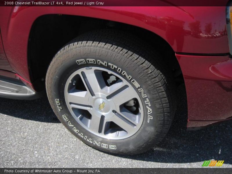 Red Jewel / Light Gray 2008 Chevrolet TrailBlazer LT 4x4