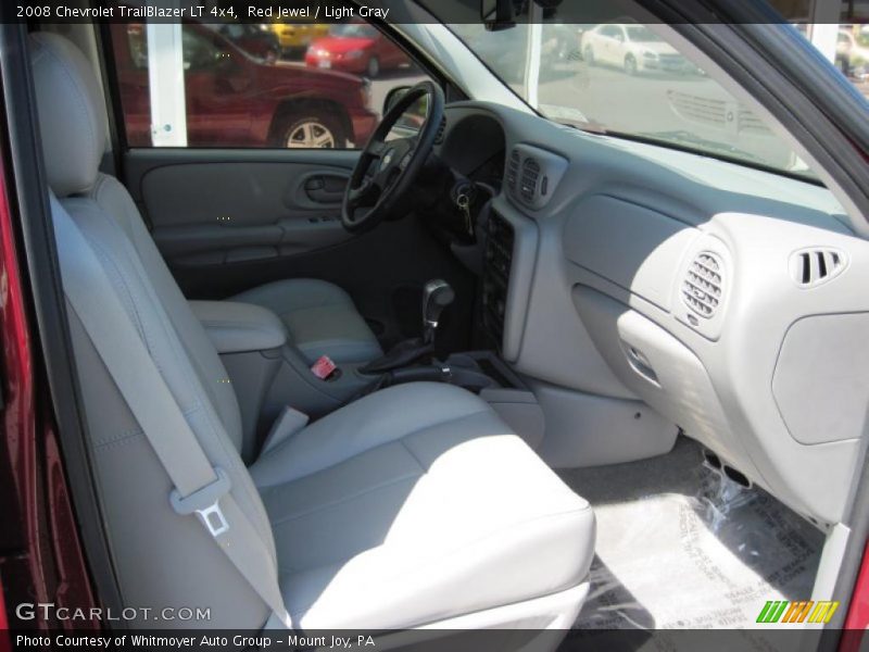 Red Jewel / Light Gray 2008 Chevrolet TrailBlazer LT 4x4