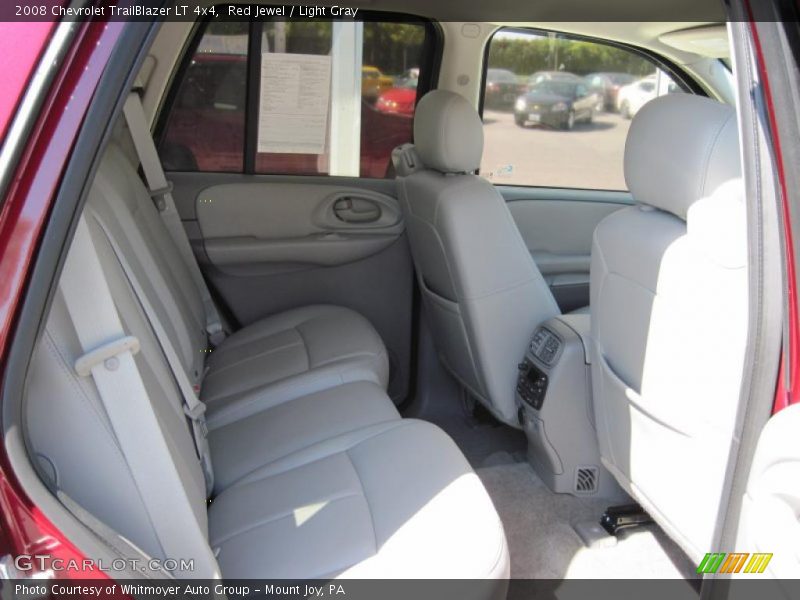 Red Jewel / Light Gray 2008 Chevrolet TrailBlazer LT 4x4
