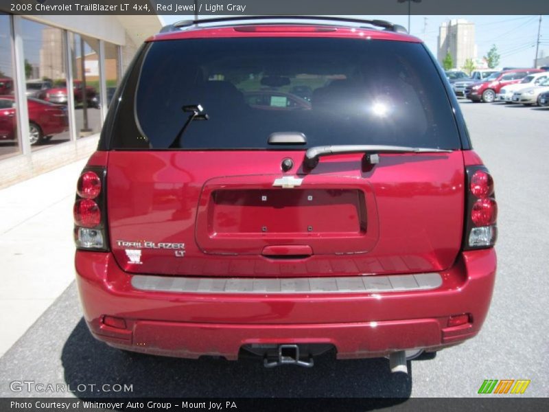 Red Jewel / Light Gray 2008 Chevrolet TrailBlazer LT 4x4